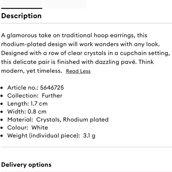 SWAROVSKI - Further Earrings - Picture 4 of 4